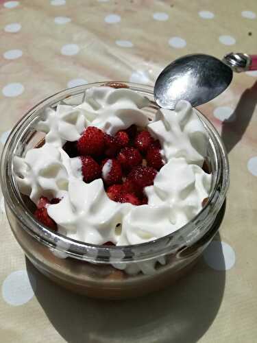 Mousse Au Chocolat à la Fraise des Bois