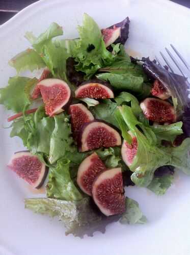 Salade de figues... y a pas plus simple !