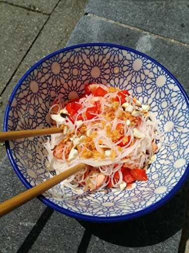 Salade Thaï aux écrevisses