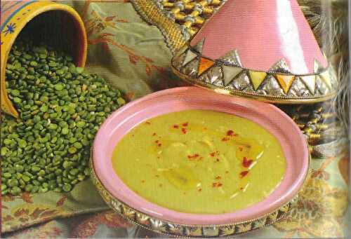 Soupe aux petits pois secs à la Marocaine.... - MECHOUIA