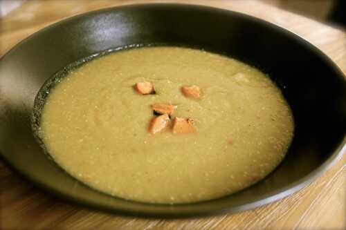 SOUPE DE LEGUMES ET DE LENTILLES