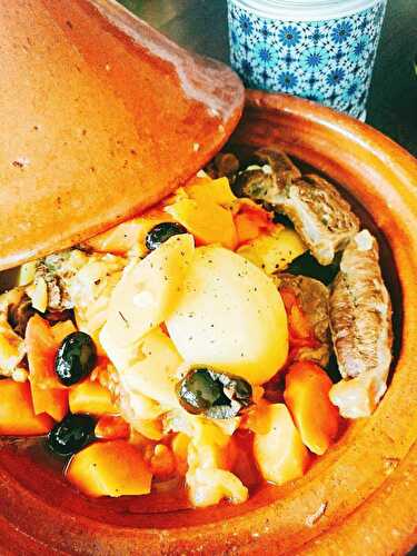 TAJINE PRINTANIER A LA RHUBARBE ...