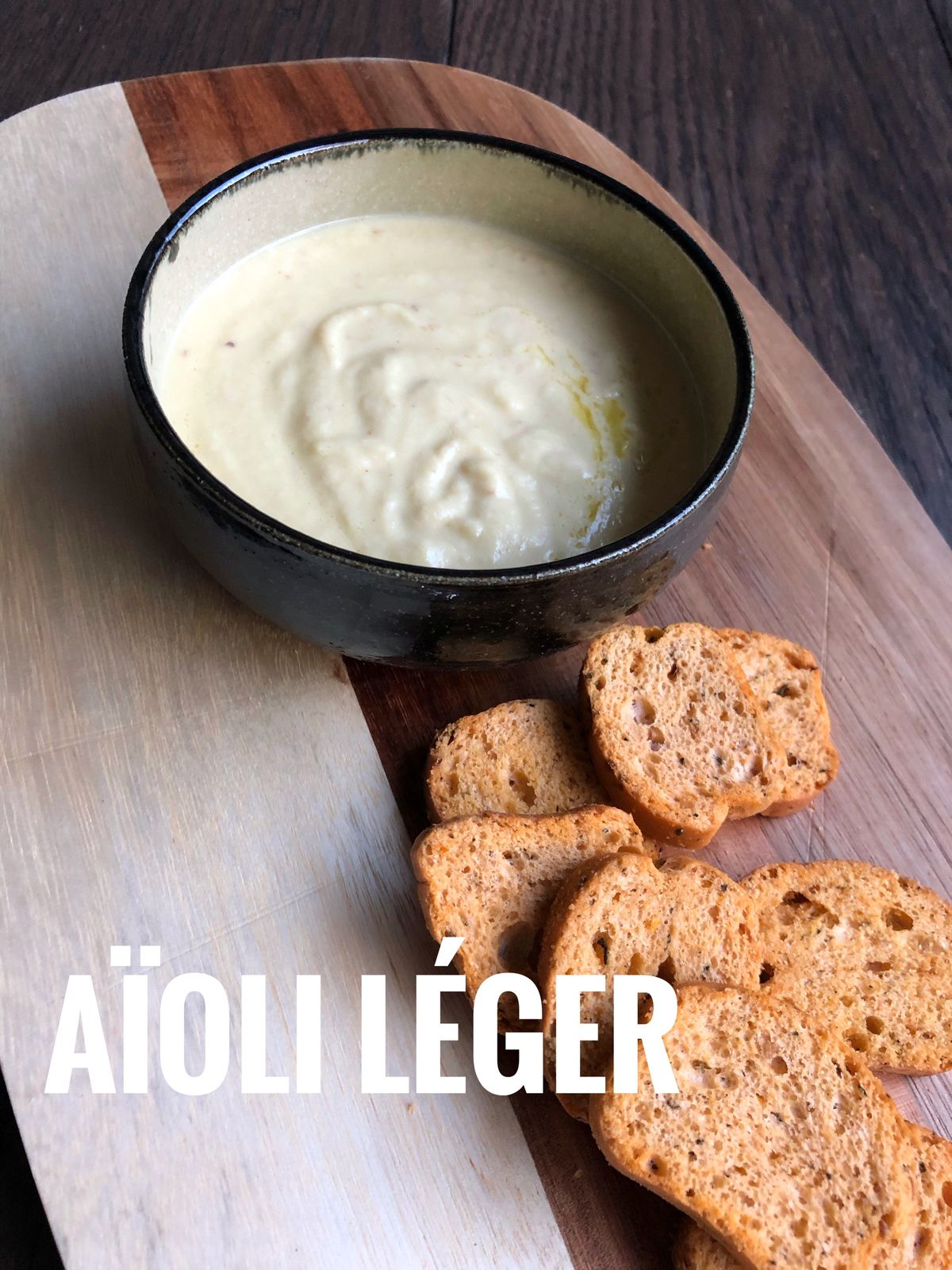 AIOLI LEGER AU THERMOMIX