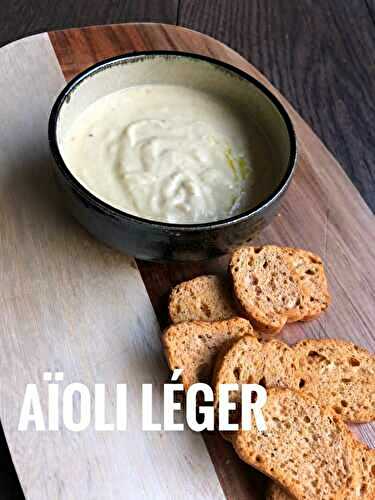 AIOLI LEGER AU THERMOMIX