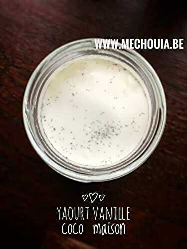 YAOURT COCO VANILLE MAISON 