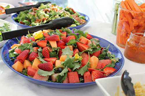Salade de fruits d’été à la cannelle