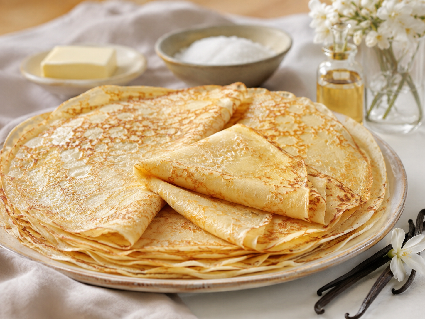 La meilleure recette de crêpes légères et fabuleuses