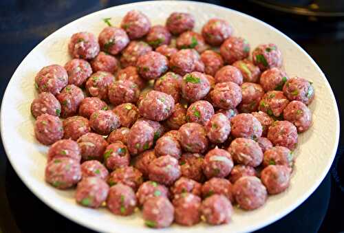 Boulettes de viandes à la tomate