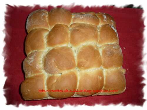 Brioche sans beurre (brioche Butchy, d’origine allemande)