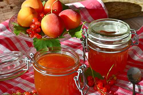 Confiture abricots romarin