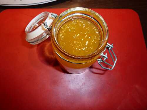 Confiture de mangue ultra rapide au thermomix