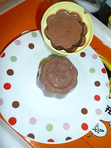 Flans au chocolat