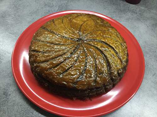 Galette des rois poires chocolat/noisettes