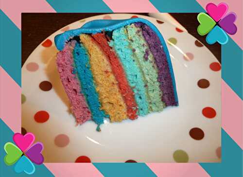Gâteau Arc en ciel ou Rainbow Cake