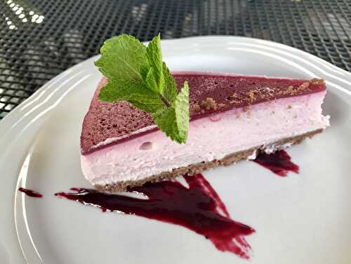 Gâteau magique tout rose aux framboises