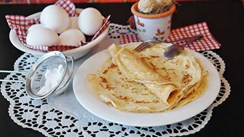 Pâte a crêpes pour 6 personnes