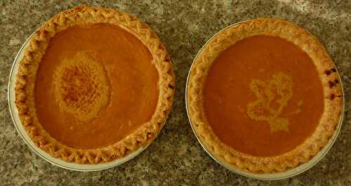 Tarte sucrée au potimarron (Pumpkin pie) au thermomix … ou non!