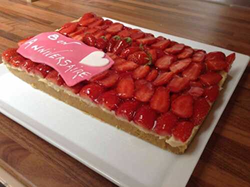 La tarte aux fraises