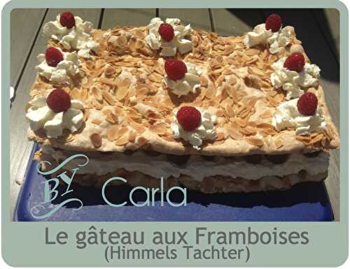 Le gâteau aux Framboises