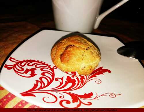 Biscuit moelleux à la crème de marrons et pépites de chocolat