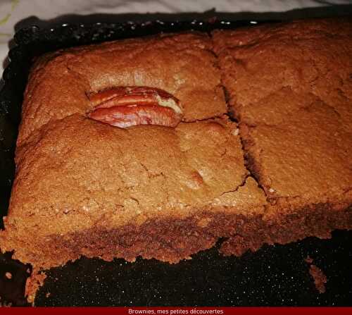 Brownies aux noix de pécan