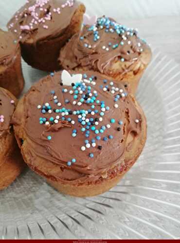 Muffin chocolat au lait des enfants