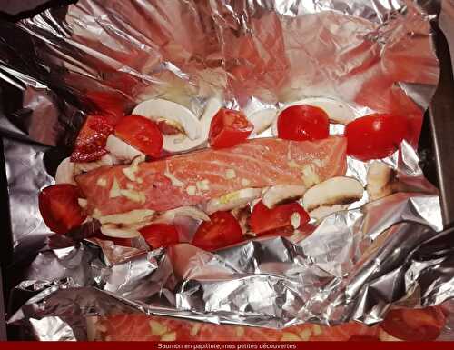 Saumon en papillote