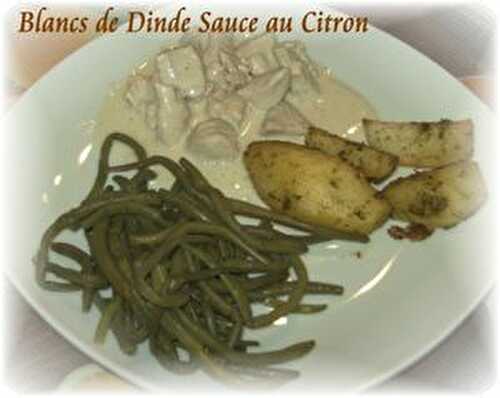 Blancs de Dinde Sauce au Citron