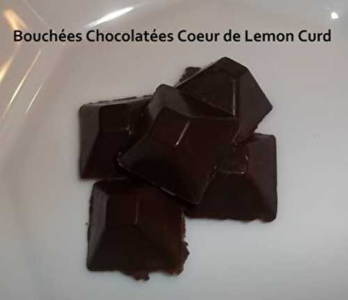 Bouchées Chocolatées Coeur de Lemon Curd