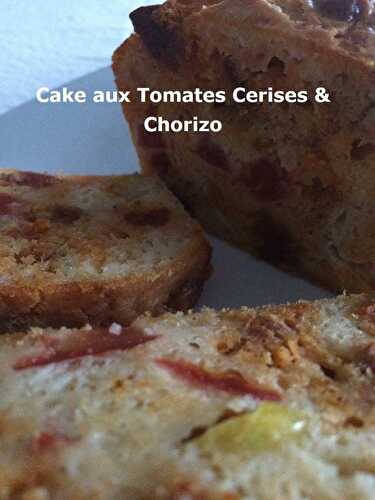 Cake aux Tomates Cerises & Chorizo