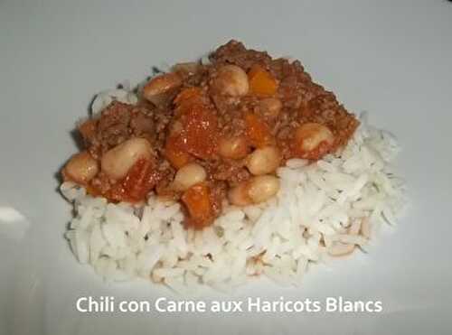 Chili con Carne au Bœuf et Haricots Blancs