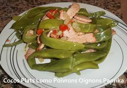 Cocos Plats Lomo Poivrons Oignons Paprika