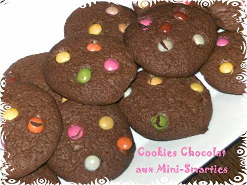 Cookies Chocolat aux Mini-Smarties