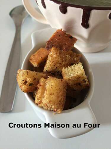 Croutons Maison au Four