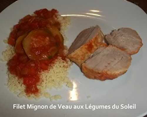 Filet Mignon de Veau aux Légumes du Soleil