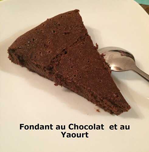 Fondant au Chocolat au Yaourt