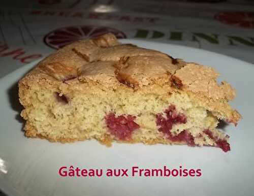 Gâteau aux Framboises