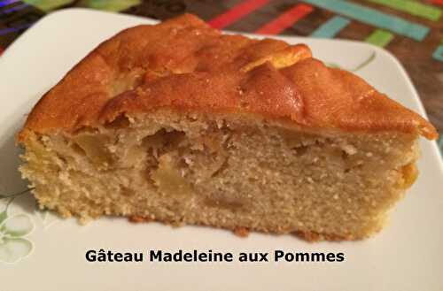 Gâteau Madeleine aux Pommes