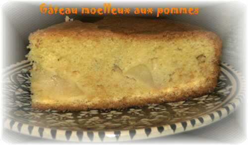 Gâteau Moelleux aux Pommes