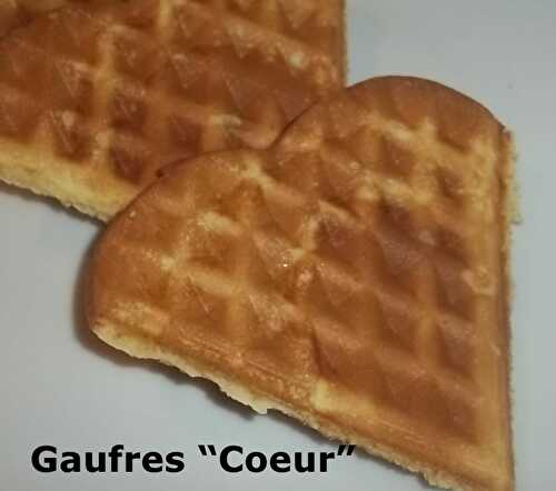 Gaufres Croustillantes "Cœur"