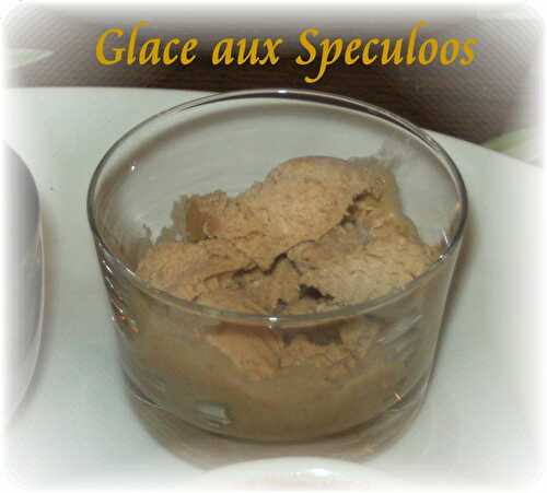 Glace aux Speculoos