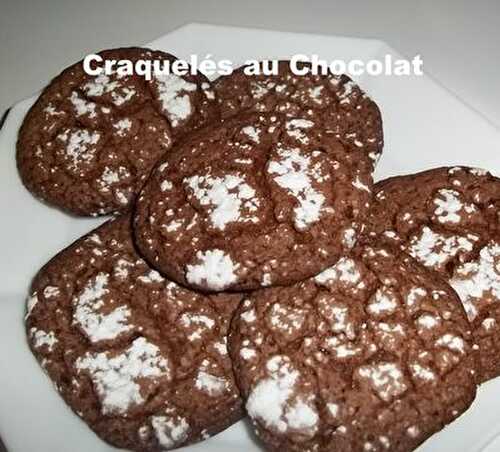 Interblog #19 - Craquelés au Chocolat