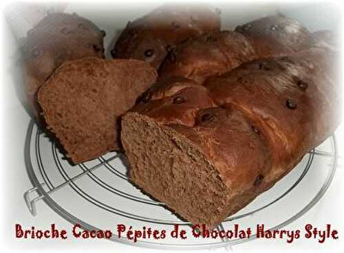 Jeu Interblog #17 - Brioche Cacao Pépites de Chocolat Harrys Style