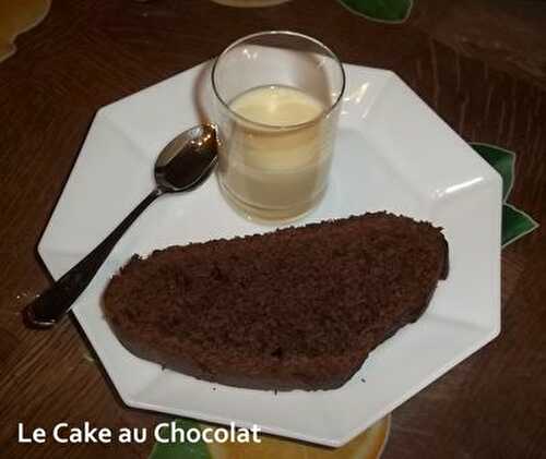 Jeu Interblog #26 - Le Cake au Chocolat