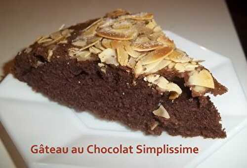 Jeu Interblog #31 - Gâteau au Chocolat Simplissime