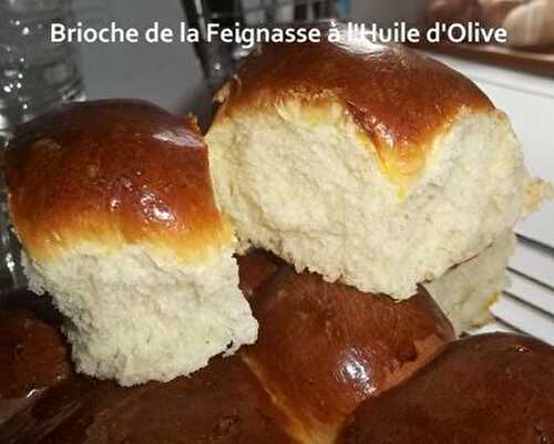 Jeu Interblog #37 - Brioche de la Feignasse à l'Huile d'Olive