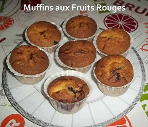 Jeu Interblog #38 - Muffins aux Fruits Rouges