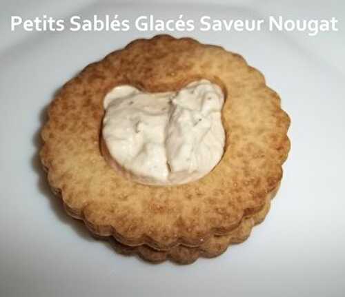 Le jeu des Ingrédients Surprises - Petits Sablés Glacés Saveur Nougat