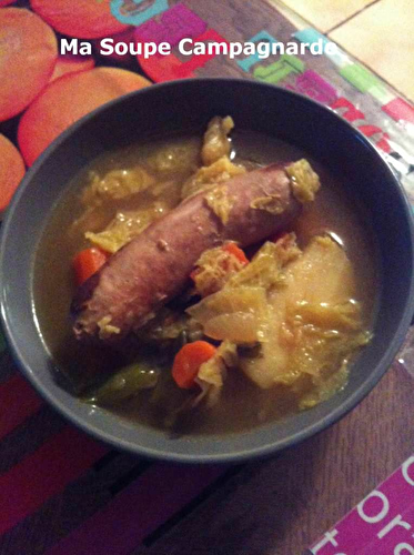 Ma Soupe Campagnarde (cookeo ou pas)