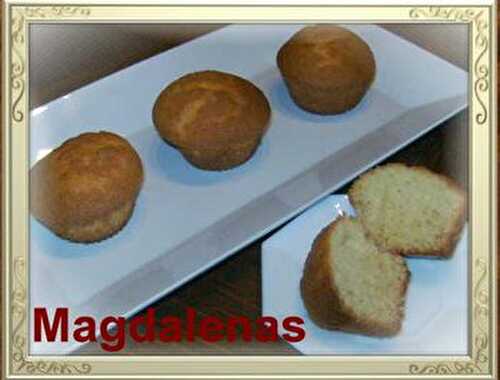 Magdalenas ou Petits Gâteaux Moelleux Espagnols
